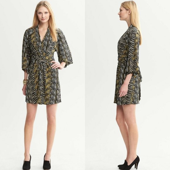 Banana Republic Issa Dress Size 4 - Picture 2 of 10